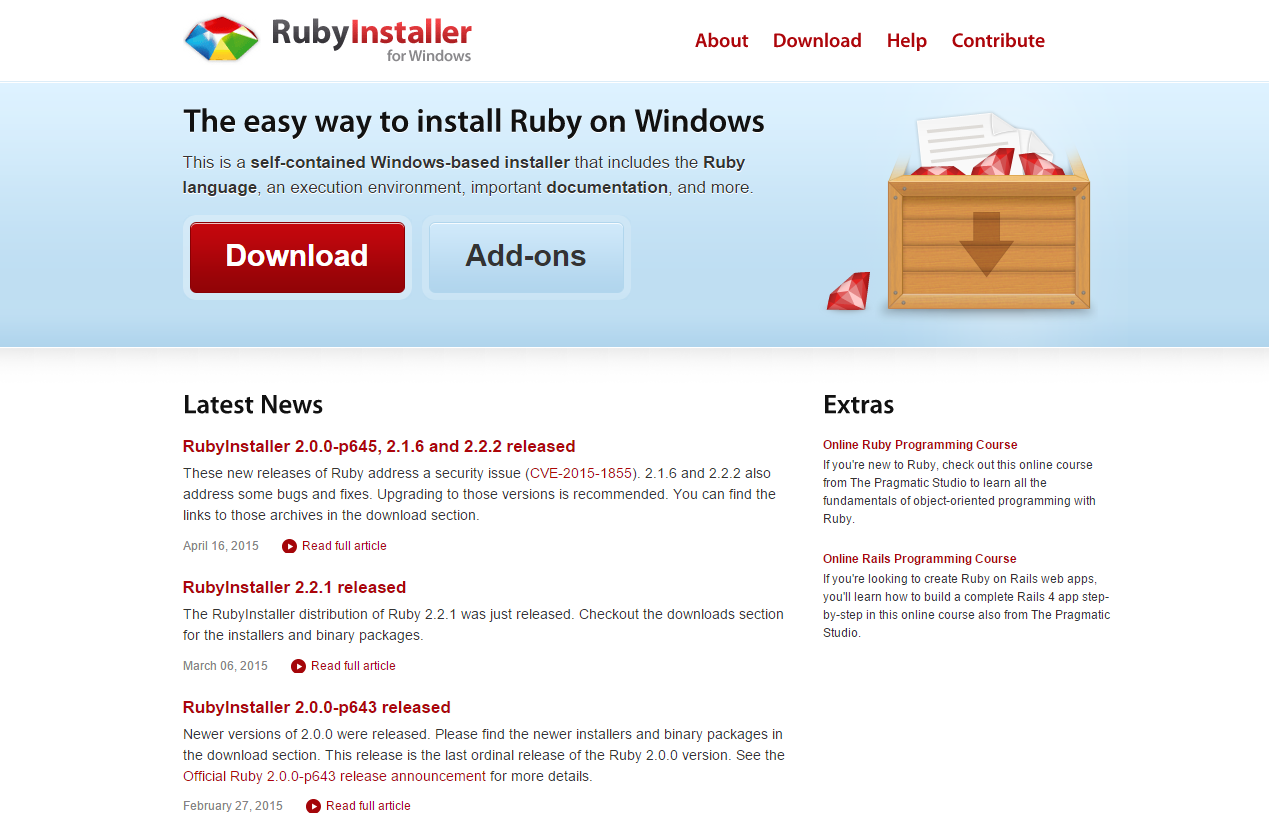 ruby_installer